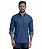 Camisa Dimarsi Manga Longa Regular Fit - Jeans - Com 2 Bolsos - 100% Algodão - Ref. 9858 Jeans Azul - Imagem 1