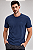 Camiseta Gola Careca Pierre Cardin - 100% Algodão - Ref. 40142 Marinho - Imagem 1
