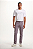Calça de Sarja Masculina Pierre Cardin Reta (Cintura Alta) - Ref. 477P006 Cinza - Algodão / Elastano - Imagem 1