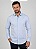 Camisa Social Roberto Negri Regular Fit - (Sem Bolso) - Manga Longa - Algodão Fio 80 - REF 1209 Azul - Imagem 1