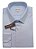 Camisa Social Roberto Negri Regular Fit - (Sem Bolso) - Manga Longa - Algodão Fio 80 - REF 1209 Azul - Imagem 1
