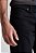 Calça Jeans Masculina Pierre Cardin New Fit (Cintura Média) - Ref. 457P009 Preta - Algodão / Poliester / Elastano - Jeans Macio - Imagem 3