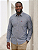 Camisa Dimarsi Manga Longa Regular Fit - Puro Algodão - Ref 6302 Azul - Imagem 1