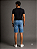 Bermuda Jeans Masculina Pierre Cardin - Ref. 557P938 Delave - Algodão / Poliester / Elastano - Jeans Macio - Imagem 2