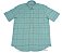 Camisa Dimarsi Tradicional Regular Fit - Com Bolso - Manga Curta - Puro Algodão - Ref. 10755 xadrez verde - Imagem 2
