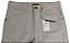Calça de Sarja Masculina Pierre Cardin Reta (Cintura Alta) - Ref. 477P007 Bege - Algodão / Elastano - Imagem 2