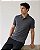 Camisa Polo Pierre Cardin Com Bolso - Manga Curta - Algodão Pima- Ref. 15710 Chumbo - Imagem 2