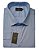 Camisa Social Polo From England - Manga Longa - Sem Bolso - Algodão / Elastano - Ref. 23473 Azul - Imagem 2