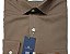 Camisa Social Polo From England - Manga Longa - Com Bolso - Algodão Egípcio - Ref. 21124 Café - Imagem 2
