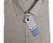 Camisa Pitt Regular Masculina Plus Size - Com Bolso - Manga Curta - Algodão / Linho- Ref. 35150 Bege - Imagem 2