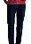 Calça Jeans Masculina Pierre Cardin New Fit (Cintura Média) - Ref. 457P259 Azul - Algodão / Poliester / Elastano - Jeans Macio - Imagem 2
