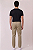 Calça Meio Elástico Cherne - 100% Algodão - Ref. 86514 Caqui - Imagem 1