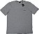Camiseta Gola Careca Pierre Cardin  - 88% Algodão / 12% Poliester - Ref. 40145 Cinza Mescla - Imagem 1