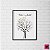 Quadro Finger Tree Casamento - Imagem 1