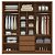 Guarda Roupa Veneza 6 Portas 100% MDF - Imagem 4