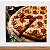 Painel Decorativo Pizza Peperoni - Quadrado - Imagem 2