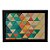 Quadro Decorativo Abstrato Triangulos - Imagem 1