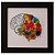 Azulejo Decorativo Cérebro Aquarela - Imagem 3
