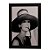 Quadro Decorativo Audrey Hepburn (P&B) - Imagem 1