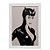 Quadro Decorativo Mulher Gato Vintage - Imagem 4