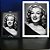 Quadro Decorativo Marilyn Monroe P&B - Imagem 2