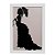 Quadro Decorativo Mulher de Preto - Imagem 4