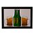 Quadro Decorativo Cervejas e Canecas - Imagem 1