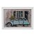 Quadro Decorativo Vintage Fusca Azul - Imagem 4