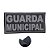 Placa Identificadora Emborrachada Para Costa Do Colete Guarda Municipal - Imagem 1