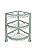 ORGANIZADOR/FRUTEIRA TRIANGULAR PREMIUM 3 ANDARES - 5 UNIDADES - Imagem 4
