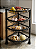ORGANIZADOR/FRUTEIRA TRIANGULAR PREMIUM 4 ANDARES - TOTAL 4 UNIDADES - Imagem 1