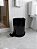 LIXEIRA COM PEDAL PRIME 8 LITROS - PRETA - TOTAL 6 PEÇAS - Imagem 1
