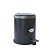 LIXEIRA COM PEDAL PREMIUM 8 LITROS - CHUMBO - 6 PEÇAS - Imagem 2