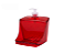 DISPENSER PORTA DETERGENTE CLEAN 500 ML - VERMELHO - TOTAL 12 UNIDADES - Imagem 1