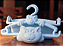 KIT BABY 01 - CABIDE BABY (KIT COM 3 UN) + ORGANIZADOR BABY + SABONETEIRA BABY - TOTAL 12 KITS - Imagem 1
