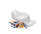 KIT 1 - ASSENTO BABY + BLOCO DE MONTAR + SABONETEIRA BABY - 6 KITS - Imagem 4