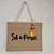 Bolsa de praia feminina vintage juta - Imagem 3