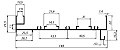 Perfil De Alumínio Equivalente À Linha Integrada Mn001 - Barra Com 6Mts - Varias Cores - Imagem 1