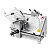 Fatiador de Frios Mussarela Presunto Inox 300mm BM19 - Imagem 1
