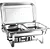 Rechaud Cuba de Inox Retangular com Dois Queimadores GP169 - Imagem 1