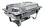 Rechaud Cuba de Inox Retangular com Dois Queimadores GP169 - Imagem 2