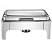 Rechaud Cuba de Inox Retangular com Visor e Amortecedor GP705 - Imagem 1