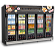 Expositor Geladeira Vitrine Vertical Refrigerada Auto-Serviço 5 Portas AS5E - Imagem 1