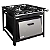 Fogão Industrial Profissional 4 Bocas Economy com Forno 30x30 Baixa Pressão - Imagem 1