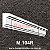 Moldura de Isopor  30x15 M104R - Imagem 1