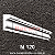 Moldura de Isopor 40x18,50 M120 - Imagem 1