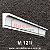 Moldura de Isopor 40x20 M121i - Imagem 1