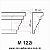 Moldura de Isopor  60x30 M122i - Imagem 2