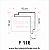 Filete 2 dentes L cantoneira 2cm/esp. 10x10 F116 - Imagem 2