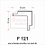Filete 2 dentes L cantoneira 2cm/esp. 8x8 F121 - Imagem 2